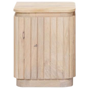 Handgefertigtes Beistelltisch-Set 2 stk. Weiß 45 x 45 x 45 cm
