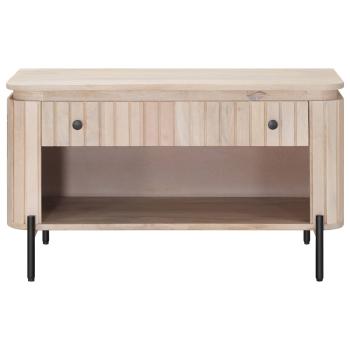 Schuhbank mit Schubladen mit Regal mit Speicher 85 x 37 x 48 cm