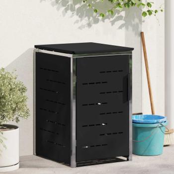 ARDEBO.de - Mülltonnenbox for 1 Bin 240L Schwarz