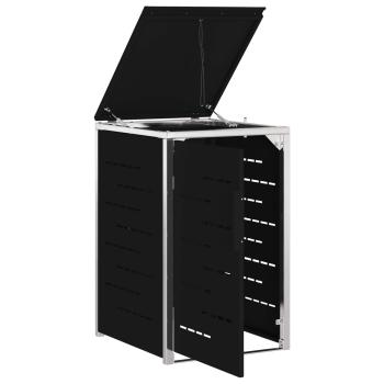 Mülltonnenbox for 1 Bin 240L Schwarz