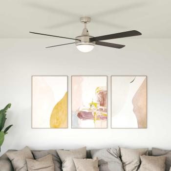 ARDEBO.de - Deckenventilator mit Licht und Fernbedienung Ø 130 cm