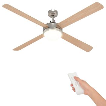Deckenventilator mit Licht und Fernbedienung Ø 130 cm Sonoma