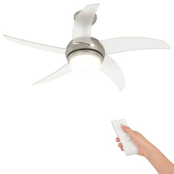 Deckenventilator mit Licht und Fernbedienung Ø 110 cm