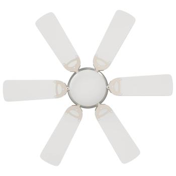 Deckenventilator mit Licht Ø 82 cm Weiß