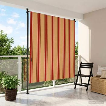 ARDEBO.de - Outdoor Rollo Mehrfarbig 100 x 270 cm
