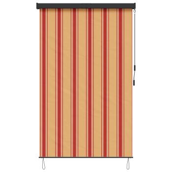 Rollo Mehrfarbig 160 x 250 cm Stoff und Aluminium
