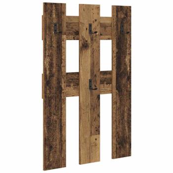 Wandmontierter nachttisch Wandhalterung Altholz 65 x 3 x 100 cm