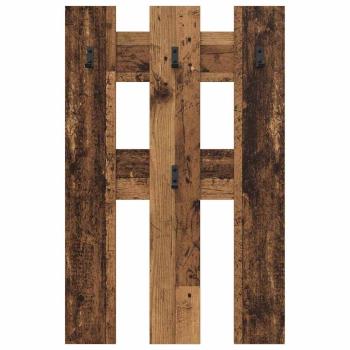 Wandmontierter nachttisch Wandhalterung Altholz 65 x 3 x 100 cm