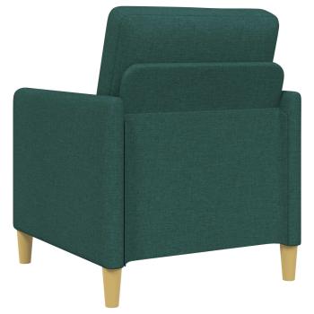Sofa Set mit Stauraum 2 stk. Dunkelgrün Polyester
