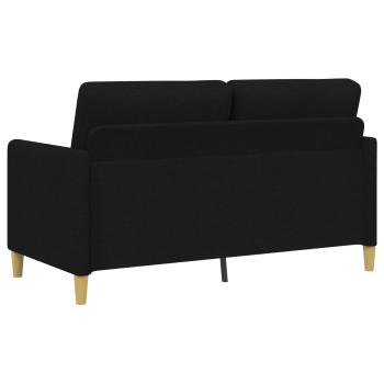 Sofa Set mit Stauraum 2 stk. Schwarz Polyester