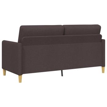 Sofa Set mit Stauraum 2 stk. Dunkelbraun Polyester