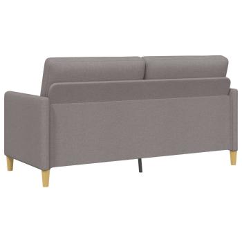 Sofa Set mit Stauraum 2 stk. Taupe Polyester