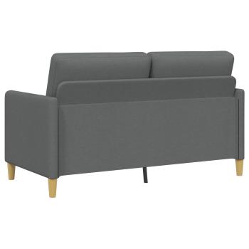 Sofa Set mit Stauraum 2 stk. Dunkelgrau Polyester