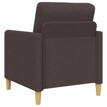 Sofa Set mit Stauraum 2 stk. Dunkelbraun Polyester