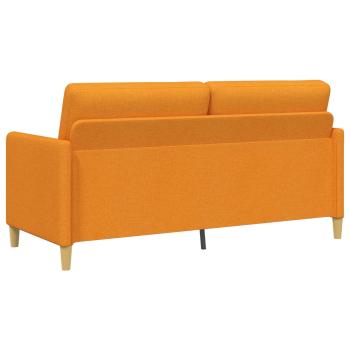 Sofa Set mit Stauraum 2 stk. Dunkelgelb Polyester