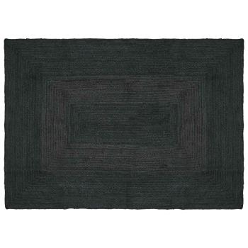 ARDEBO.de - Bereichsteppich Dunkelgrau 140 x 200 cm Jute