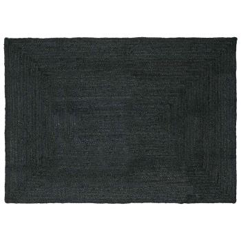 ARDEBO.de - Bereichsteppich Dunkelgrau 200 x 290 cm Jute