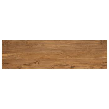 TV-Schrank 110 x 30 x 40 cm Natur Massivholz Teak