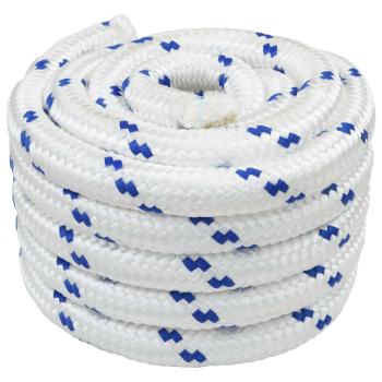 ARDEBO.de - Bootsseil 5 mm 10 m Weiß und Blau