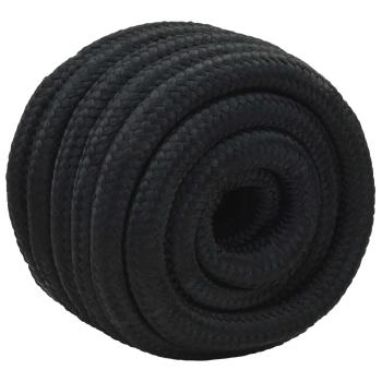 Bootsseil 5 mm 10 m Schwarz