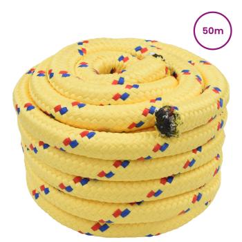 Bootsseil 3 mm 50 m Gelb