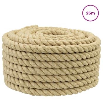 Bootsseil 18 mm 25 m Natur