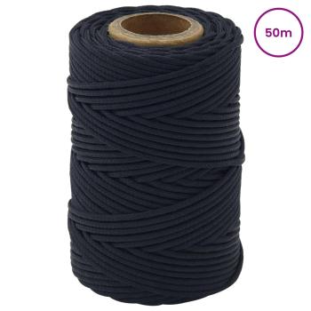 Bootsseil 0.2 mm 50 m Königsblau Polyester