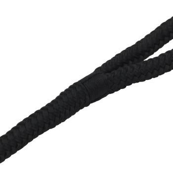 Bootsseil 12 mm 6 m Schwarz Polyester