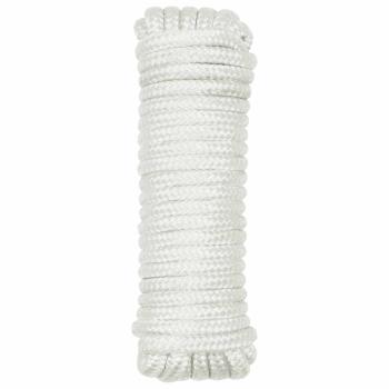 ARDEBO.de - Bootsseil 2 mm 9 m Weiß Polyester