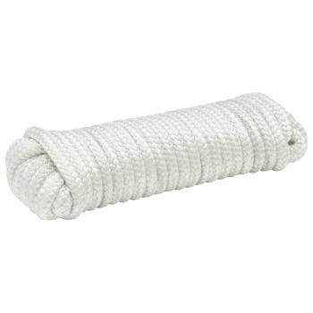 Bootsseil 2 mm 9 m Weiß Polyester