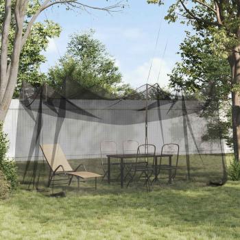 ARDEBO.de - Garten Moskitoschutznetz 220 Mesh Schwarz 3 x 4,5 x 2,5 m