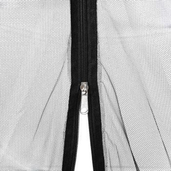 Garten Moskitoschutznetz 220 Mesh Schwarz 3 x 4,5 x 2,5 m