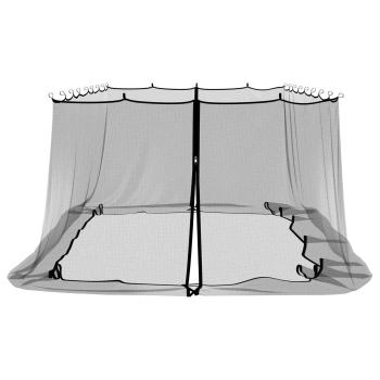 Moskito-Netz für Pavillon 220 Mesh Schwarz 6 x 3 x 2 m