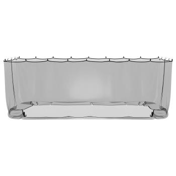 Moskito-Netz für Pavillon 220 Mesh Schwarz 6 x 3 x 2 m