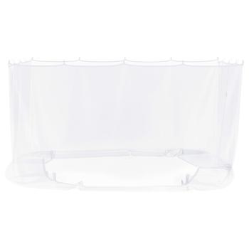 Moskito-Netz für Pavillon 220 Mesh Weiß 3,6 x 3 x 2 cm