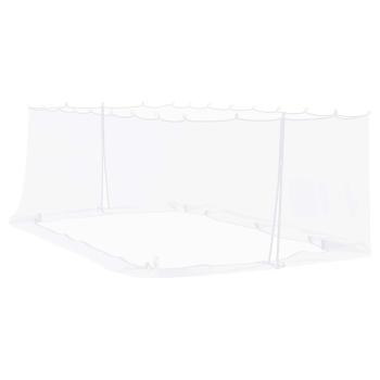 Moskito-Netz für Pavillon 220 Mesh Weiß 6 x 3 x 2 m Polyester