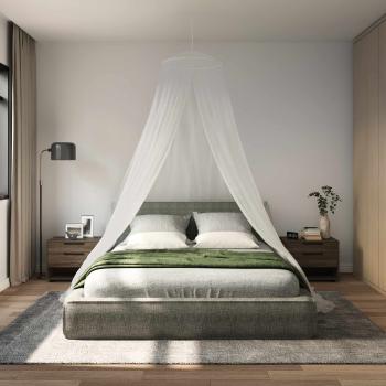 ARDEBO.de - Moskito-Netz für das Bett 3 Stk. 156 Mesh Weiß ?56 x 220 cm