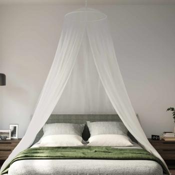 Moskito-Netz für das Bett 3 Stk. 156 Mesh Weiß ?56 x 220 cm