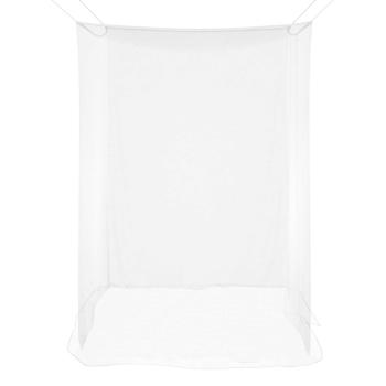 Moskito-Netz für das Bett 3 Stk. 156 Mesh Weiß Polyester