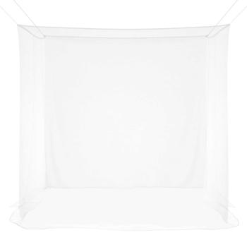 Moskito-Netz für das Bett 3 Stk. 156 Mesh Weiß Polyester