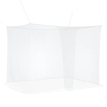 Moskito-Netz für das Bett 3 Stk. 156 Mesh Weiß Polyester