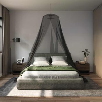 ARDEBO.de - Moskito-Netz für das Bett 156 Mesh Schwarz ?56 x 220 cm