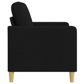 Sofa mit Stauraum Schwarz 72 x 78 x 87 cm Polyester