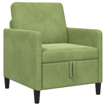 Sofa mit Stauraum Hellgrün 72 x 78 x 87 cm Polyester