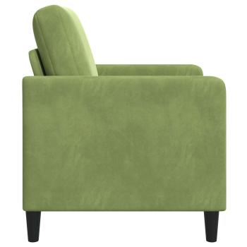 Sofa mit Stauraum Hellgrün 72 x 78 x 87 cm Polyester