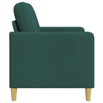 Sofa mit Stauraum Dunkelgrün 122 x 78 x 87 cm Polyester