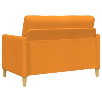 Sofa mit Stauraum Dunkelgelb 122 x 78 x 87 cm Polyester