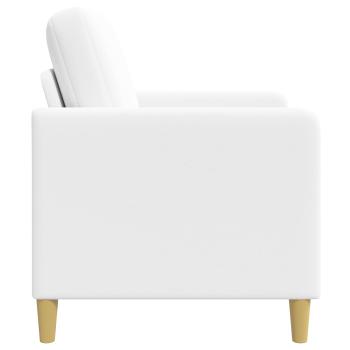 Sofa mit Stauraum Weiß 122 x 78 x 87 cm Polyester