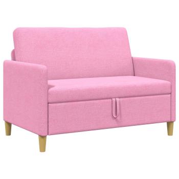 Sofa mit Stauraum Rosa 122 x 78 x 87 cm Polyester