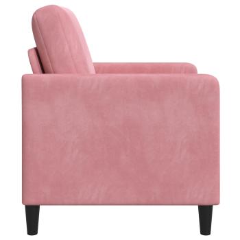 Sofa mit Stauraum Rosa 122 x 78 x 87 cm Polyester